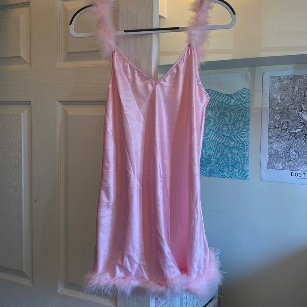 Pink fairy dress costume